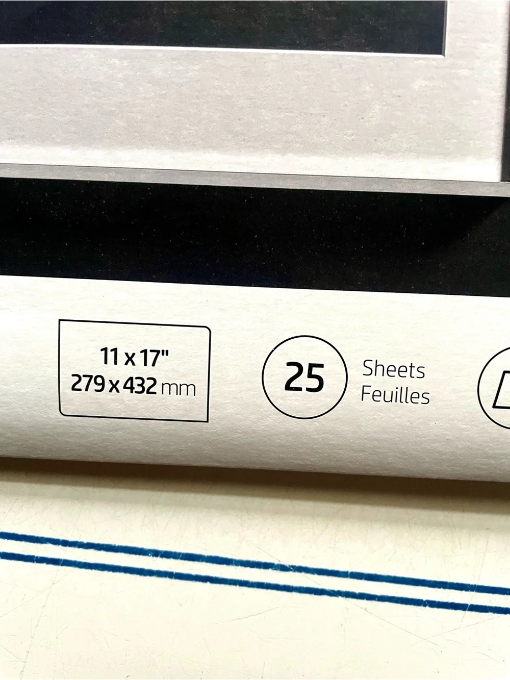 Set of TWO - HP Premium Plus Photo Paper - White - 11x17 (Pack of 25 x 2)